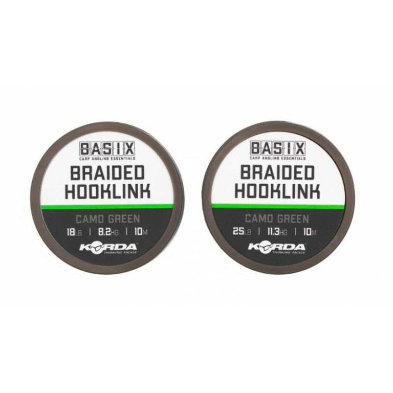 Korda Basix Braided Hooklink - Előkezsinór 10 m