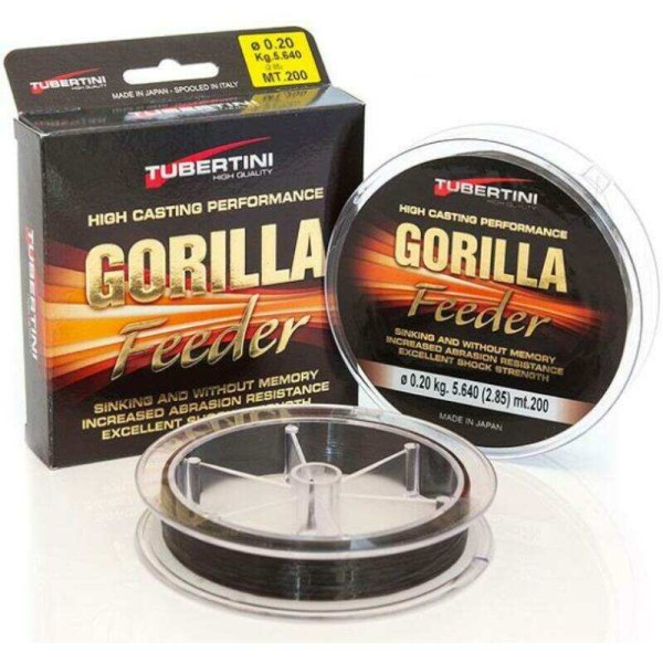 Tubertini Gorilla Feeder monofil zsinór 200 m