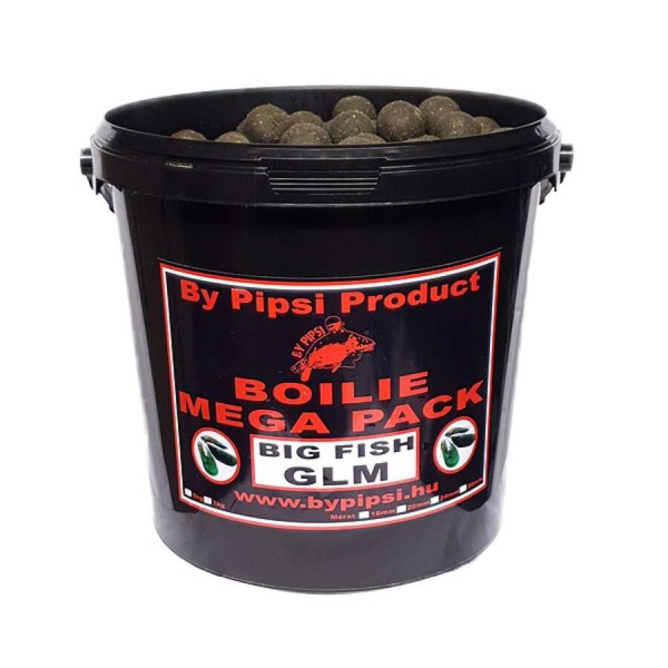 By Pipsi Big Fish Glm (Kagyló) 24 mm Mega Pack 5 kg