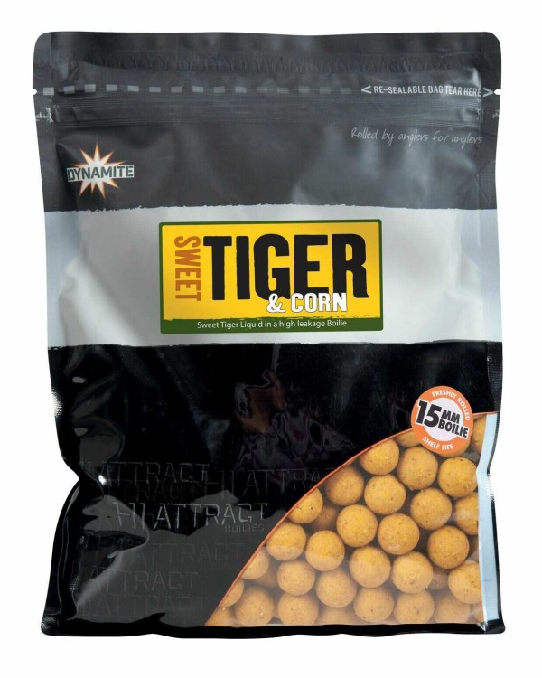 Dynamite Baits Sweet Tiger Corn Boilie 1 kg
