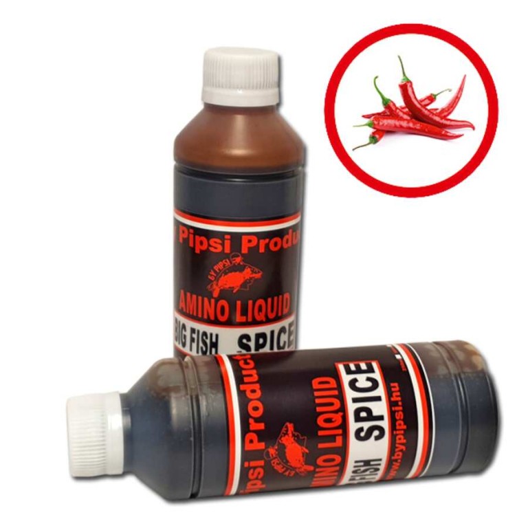 By Pipsi Big Fish Spice (Csípős-Fűszeres) Amino Liquid 250 ml