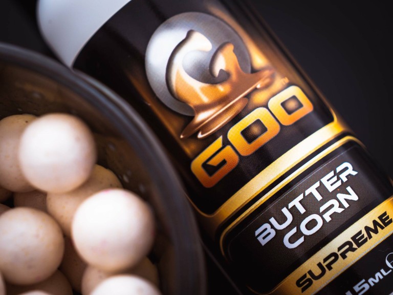 Korda Goo Kiana Butter Corn Supreme 115 ml Liquid - Folyékony Attraktor /csemege kukorica/