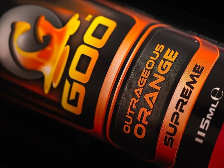 Korda Goo Kiana Outrageous Orange Supreme 115 ml Liquid - Folyékony Attraktor /narancsos/