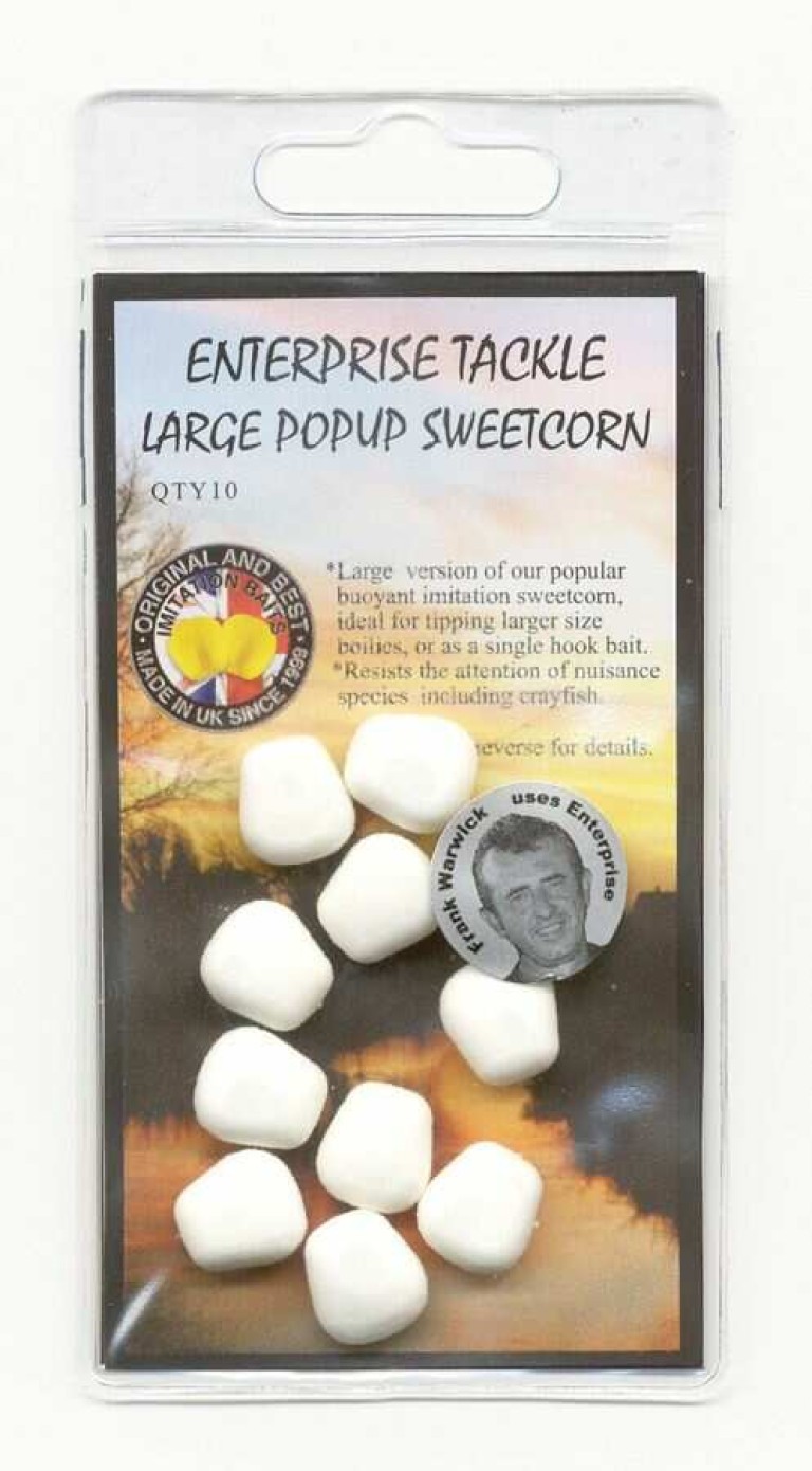 Enterprise Popup kukorica Fehér Íztelen Large