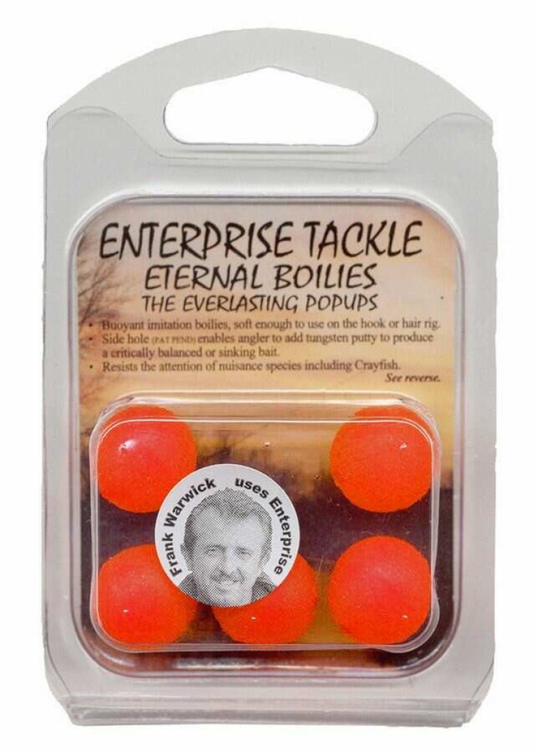 Enterprise 15mm Bojli Imitáció Fluoro Vörös