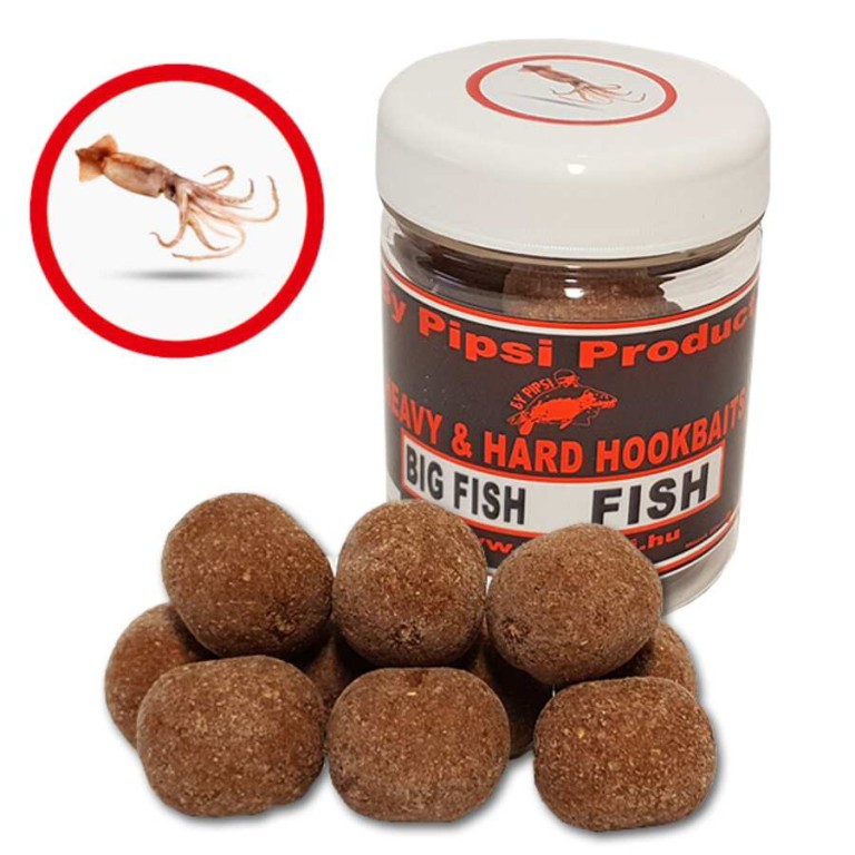 By Pipsi Big Fish Fish (Hal-Tintahal) Csalizó Boilie 125 g