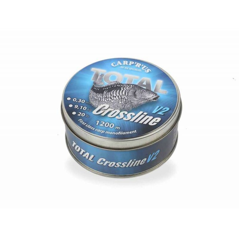 CarpRUs Total Crossline V2 zsinór barna 1200 m - Monofil főzsinór 1200 m