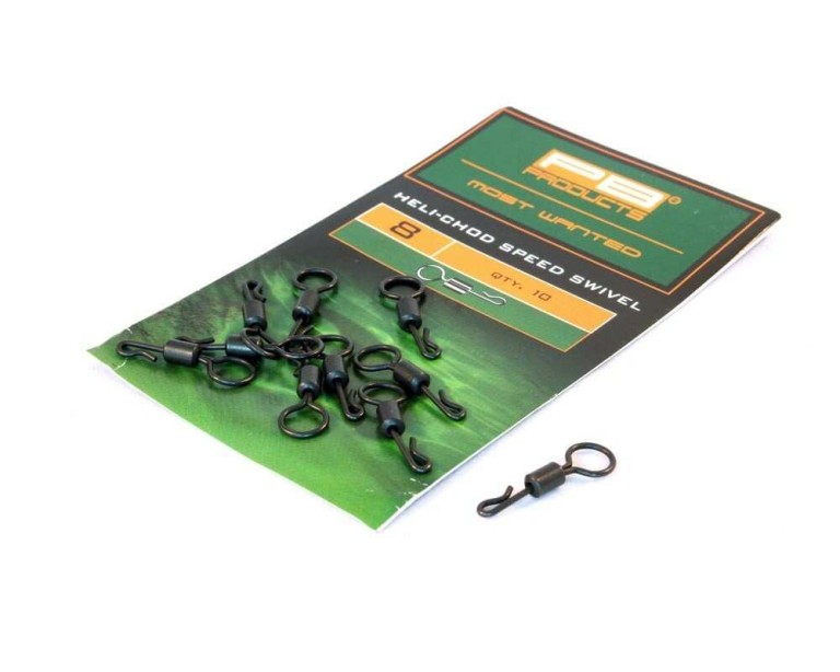 PB Products Heli-Chod Speed Swivel 8 - Karikás forgó