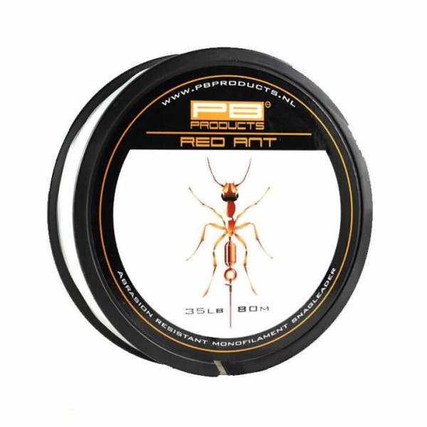 PB Products Red Ant Snagleader 35 lb 80 m - Előtétzsinór