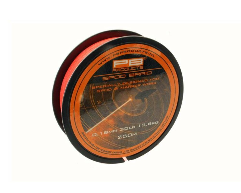 PB Products Spod Braid Fluo Orange 250 m - Narancssárga spod zsinór