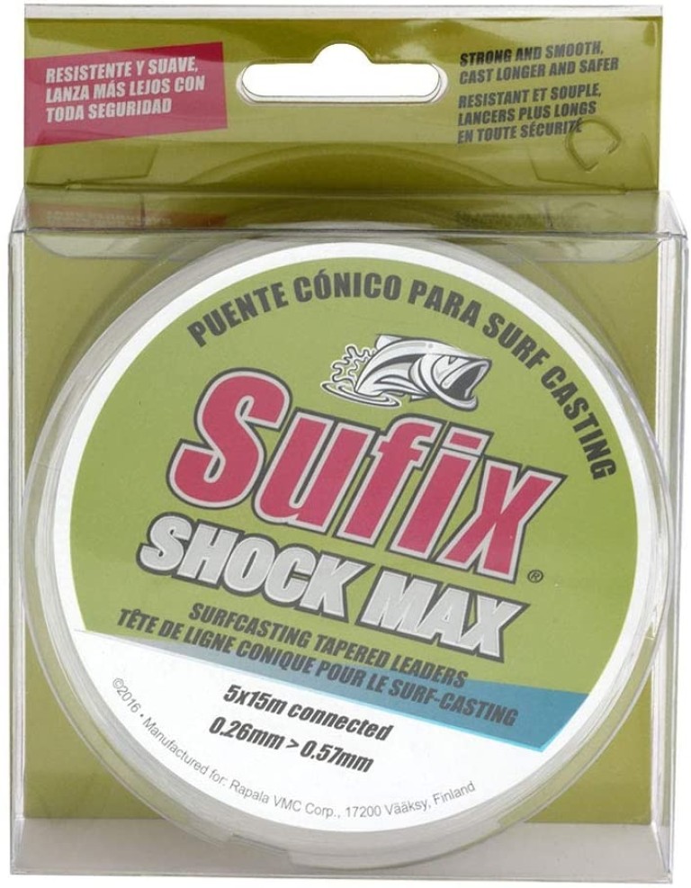 Sufix Shock Max 5x15 m 0.26-0.57 mm - Felvastagodó zsinór