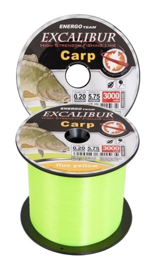 Excalibur Carp fluo zsinór 3000 m 0,30 mm