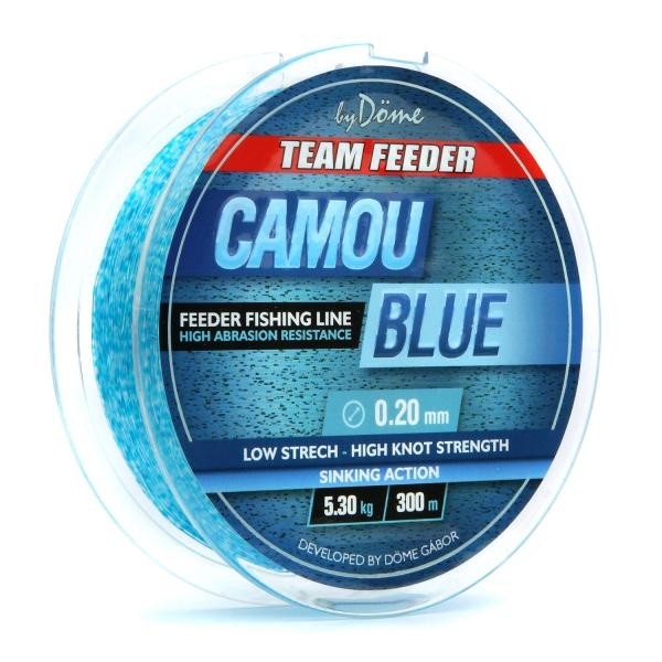 By Döme Team Feeder Camou Blue Line 300 m