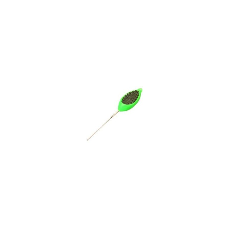 Fox Edges Micro Needle Fine - Vékony zöld fűzőtű