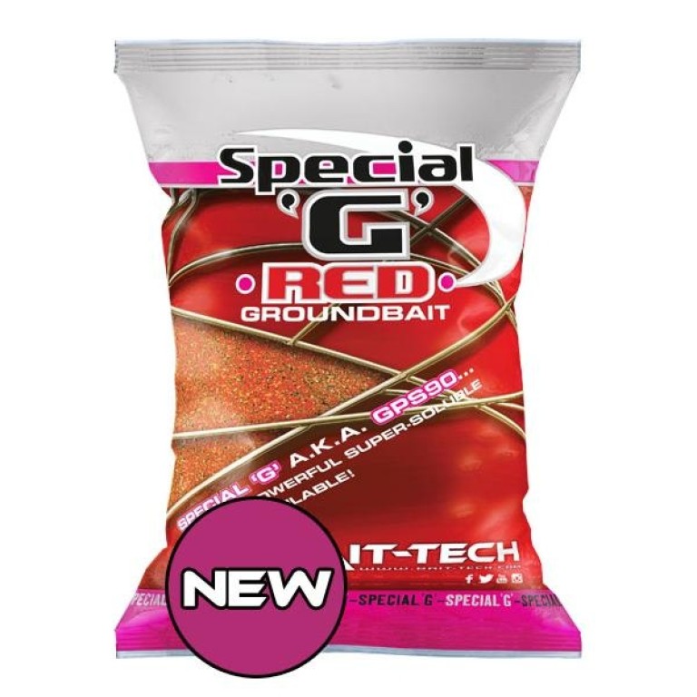 Bait-Tech Special 'G' Red 1kg - Etetőanyag, groundbait