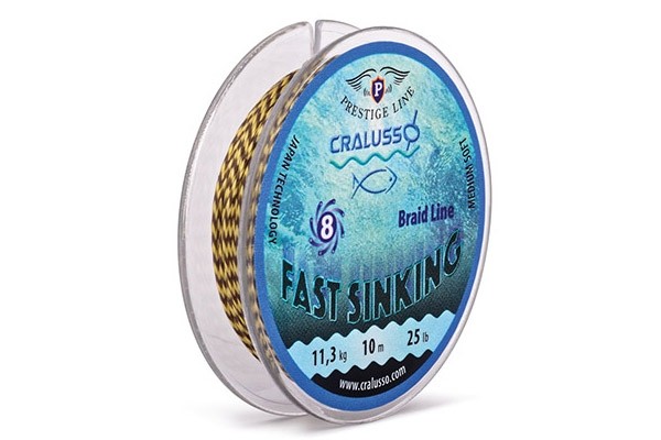 Cralusso Fast Sinking fonott előke zsinór 10 m