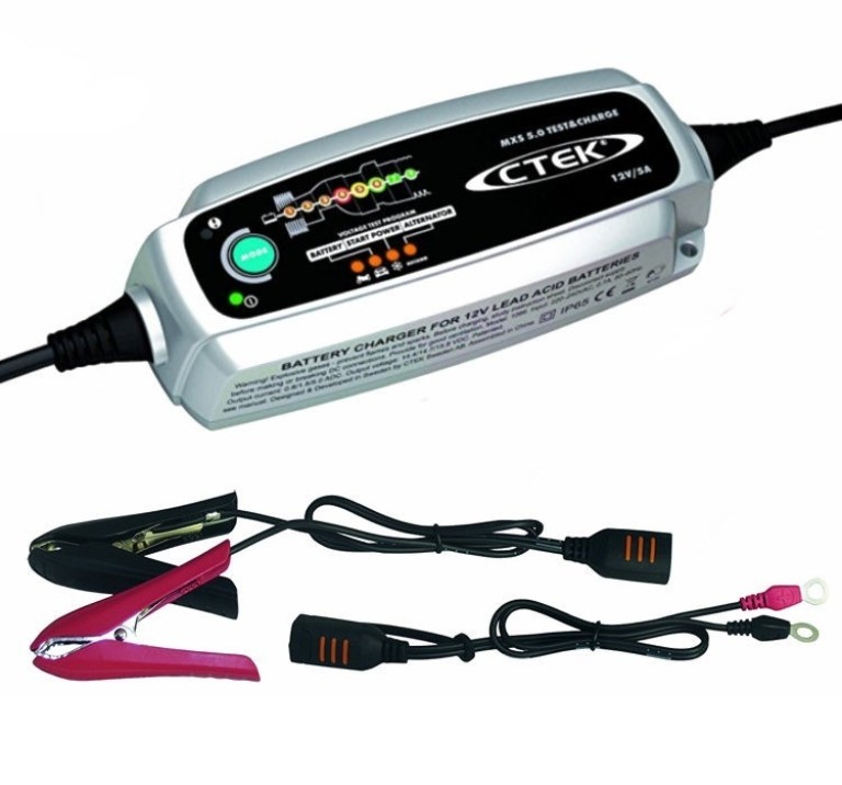CTEK Battery Charger & Tester MXS 5.0 12v/5A - Akkumulátor töltő
