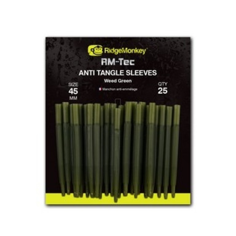 Ridgemonkey RM-Tec Anti-Tangle Weed Green - Gubancgátlós gumihüvely
