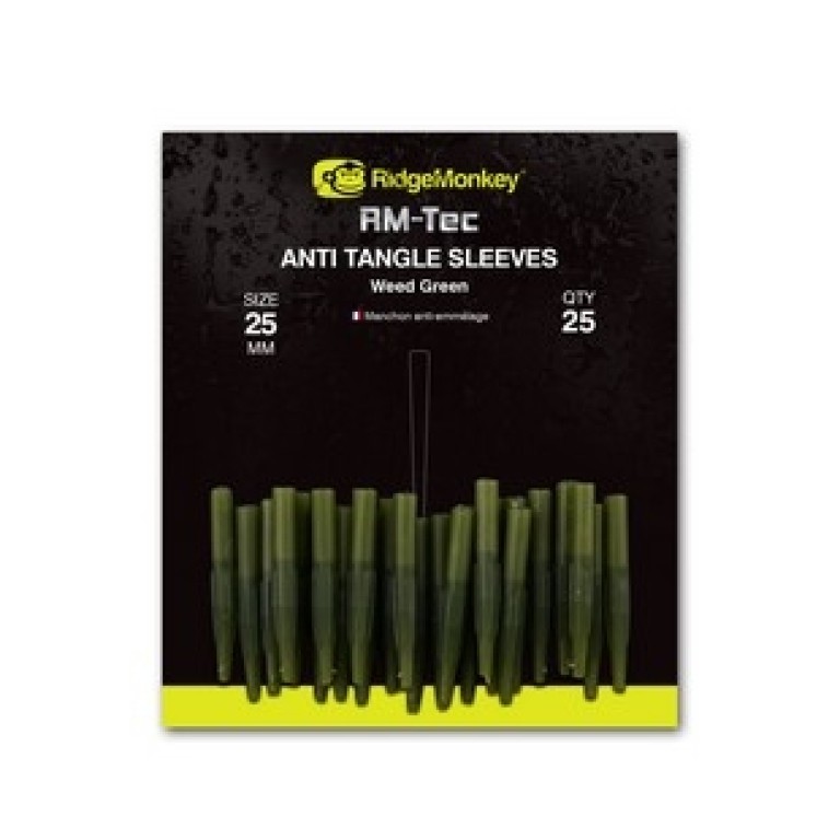 Ridgemonkey RM-Tec Anti-Tangle Weed Green - Gubancgátlós gumihüvely