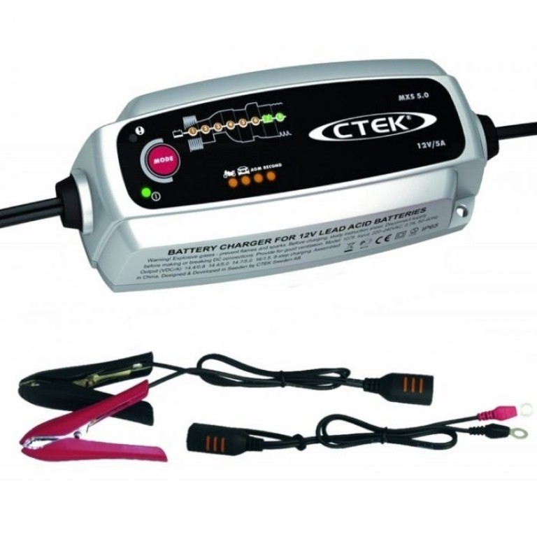 CTEK Battery Charger MXS 5.0 12v/5A - Akkumulátor toltő