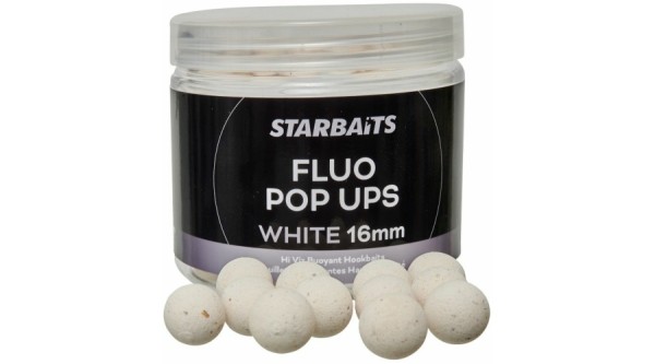Starbaits Fluo Pop Ups White 70 g