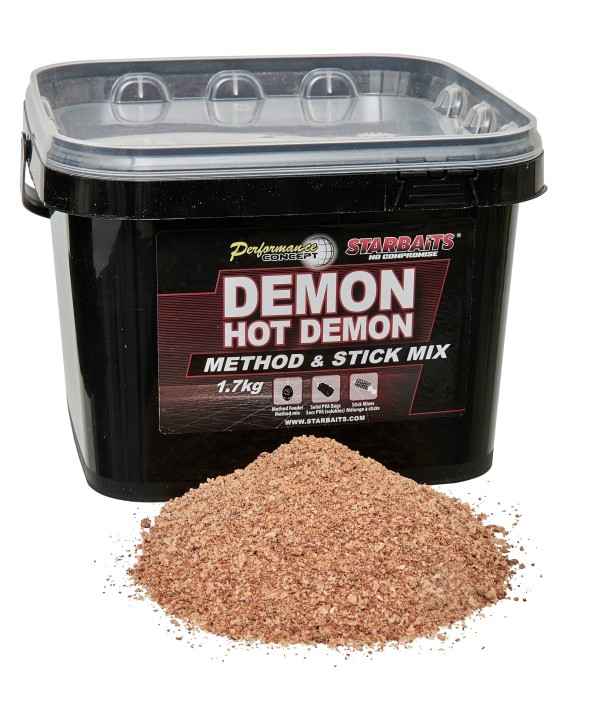 Starbaits Hot Demon Method & Stick Mix 1,7 kg  