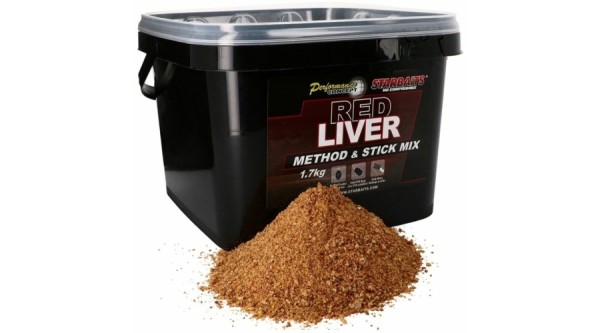 Starbaits Red Liver Method & Stick Mix 1,7 kg