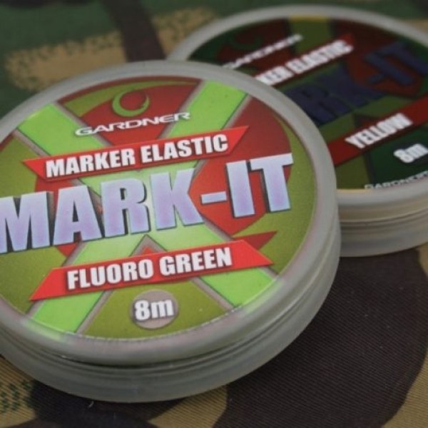 Gardner Marker Elastic Green 8 m - Jelölő gumi zöld