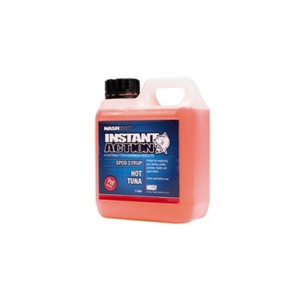 Nash Sirup Instant Action Hot Tuna Spod Syrup 1 l