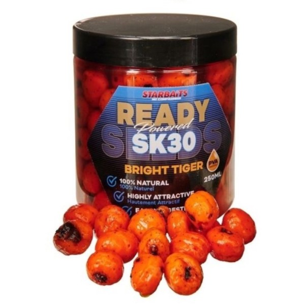 Starbaits Ready Seeds SK30 Bright Tiger (tigrismogyoró) 250 ml