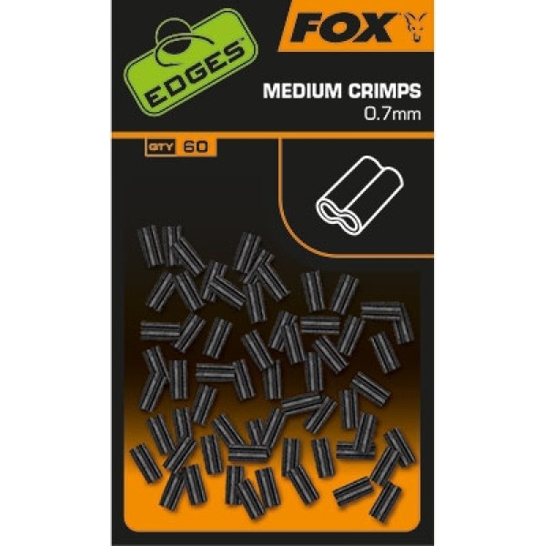 Fox Medium Crimps 0,7 mm - Fox krimpelő hüvely