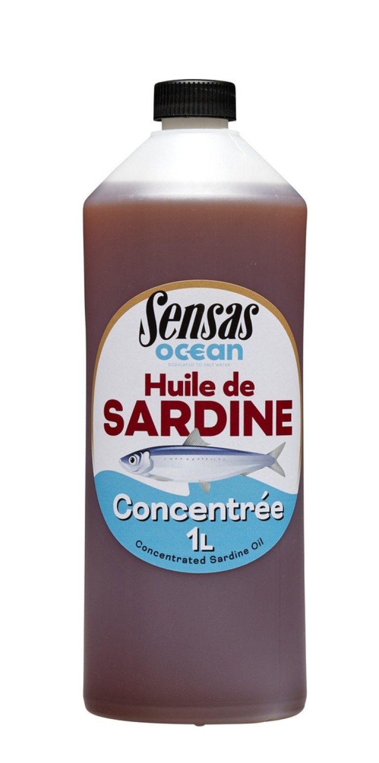 Sensas Ocean Oil Huile a La Sardine 1 l - Halojal
