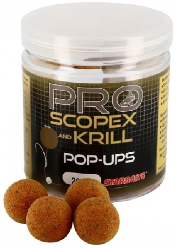 Starbaits Pro Scopex & Krill Pop up 80 g