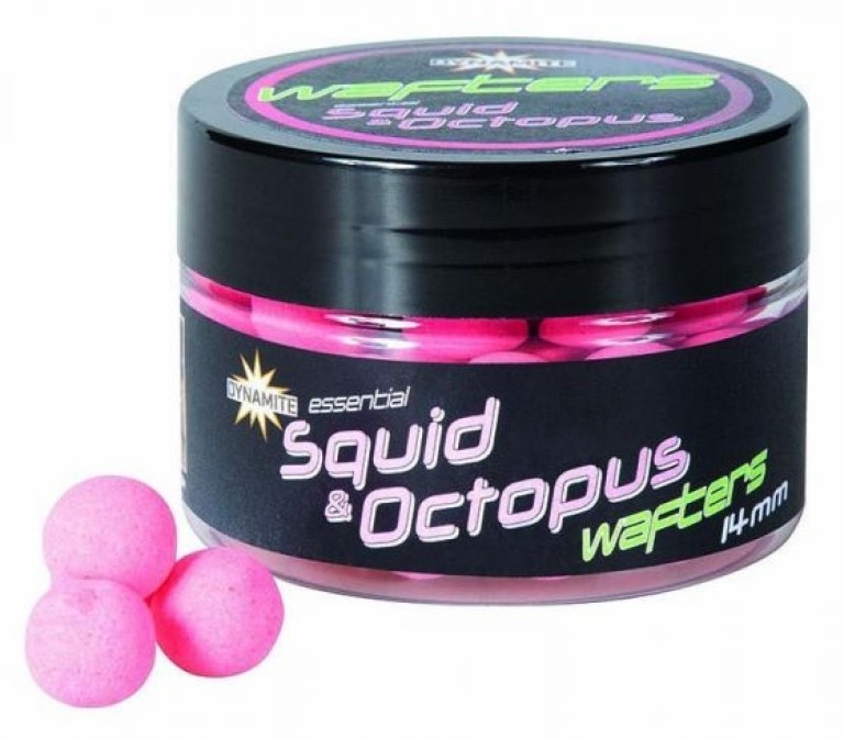 Dynamite Baits Fluro Wafter Squid & Octopus 14 mm 65 g