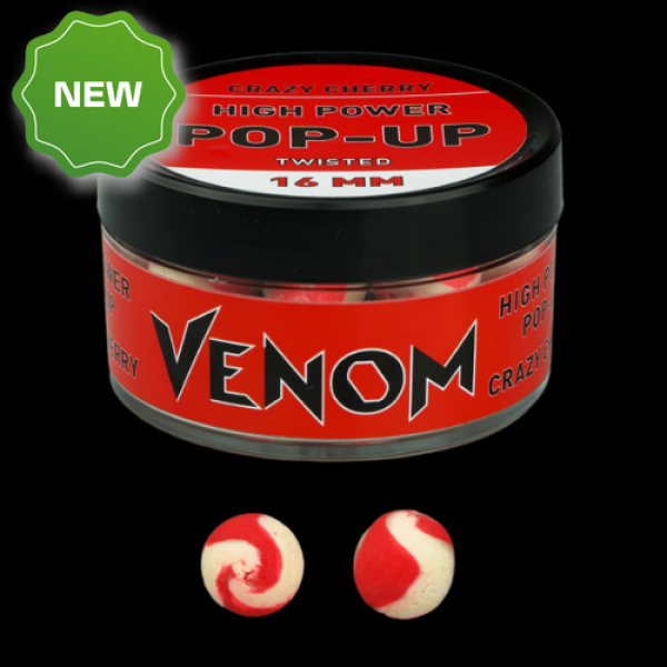 Feedermania Venom High Power Pop-Up Crazy Cherry 16 mm