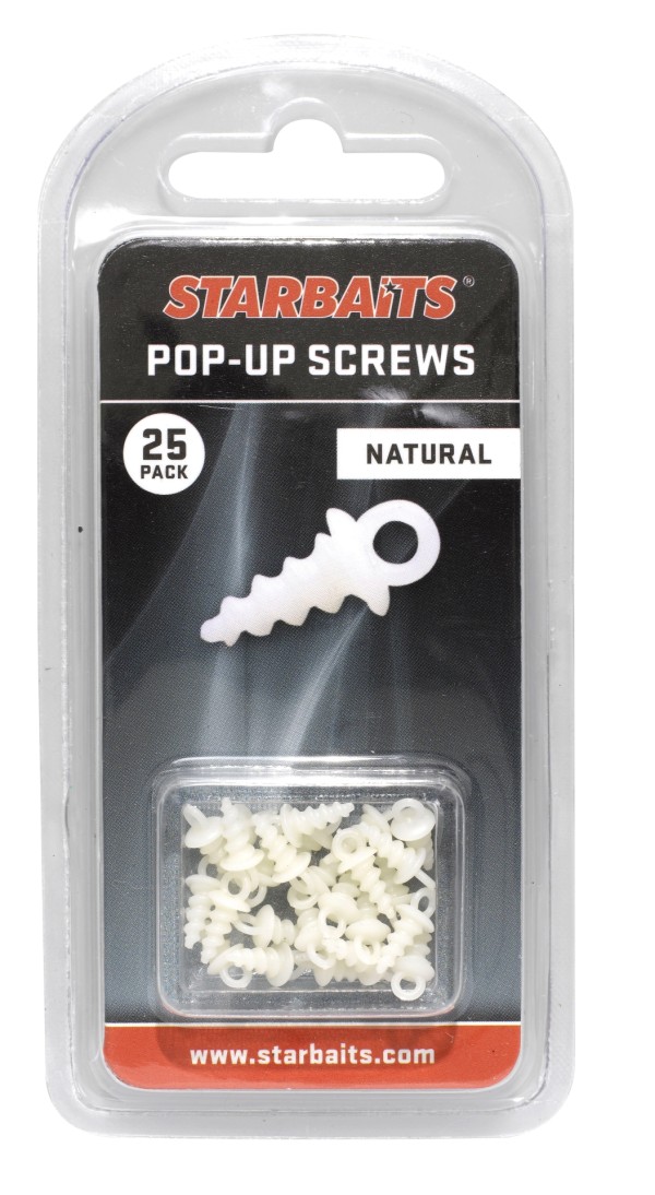 Starbaits Pop Up Screws - Menetes csali rögzítő