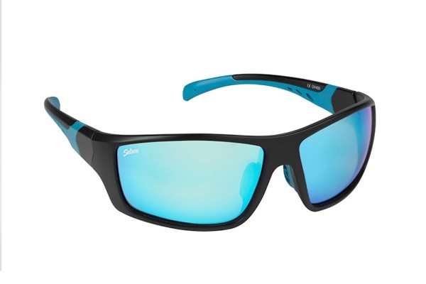 Salmo Black Glasses Grey Ice Blue Lens - Polarizált napszemüveg