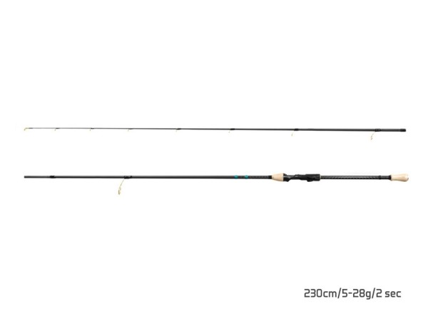 Delphin ZANDERA XCS 40T 230 cm/5-28 g pergető bot
