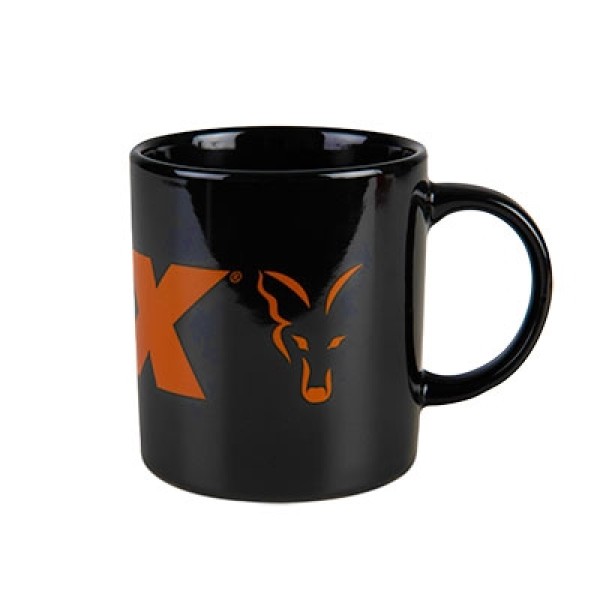 Fox Collection Mug Black/Orange - Kerámia bögre