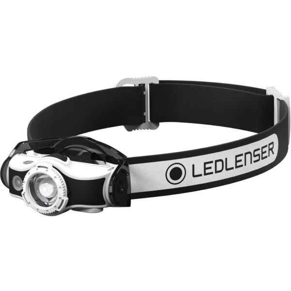 Led Lenser MH5 outdoor tölthető LED fejlámpa fekete/fehér