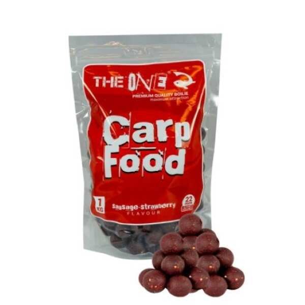 The One Carp Food Red Boilie 22 mm 1 kg