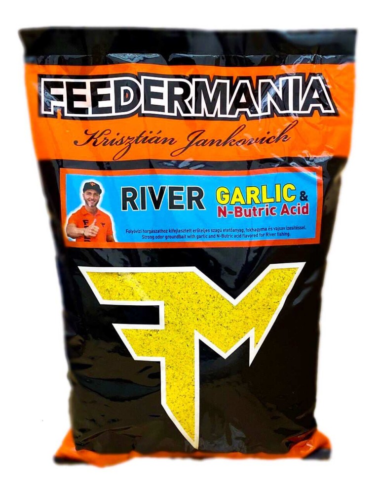 Feedermania Groundbait River Garlic & N-Butyric Acid 2,5 kg