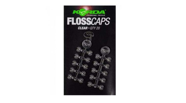 Korda Floss Caps Clear - Stopper