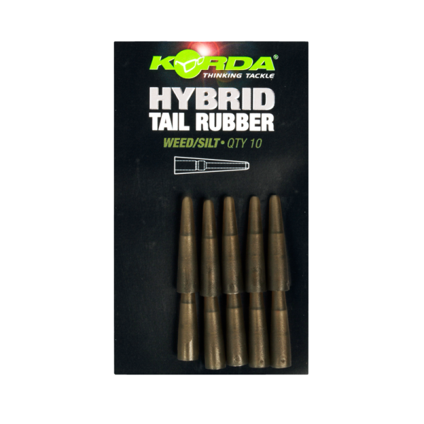 Korda Hybrid Tail Rubber Weed/Silt - Gumiharang