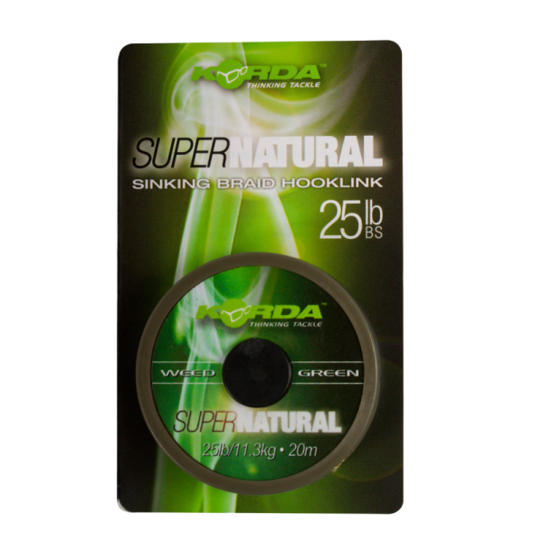 Korda Super Natural Weed Green 25 lb 20 m - Előkezsinór