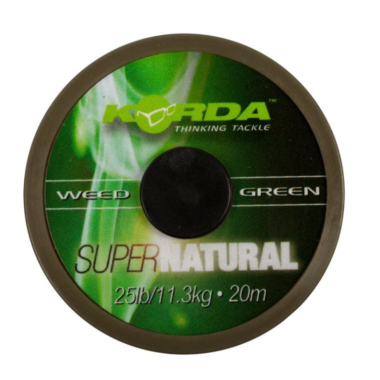 Korda Super Natural Weed Green 25 lb 20 m - Előkezsinór