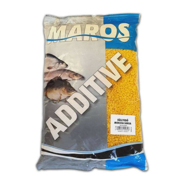 Maros Mix Adalék Süllyedő morzsa sárga 1 kg