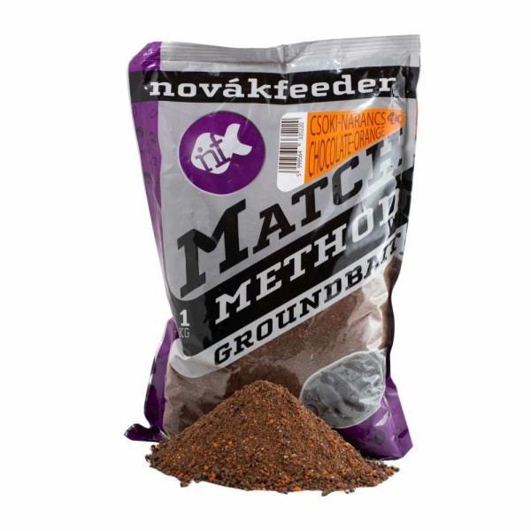 Novák Feeder Match Method Groudbait Csoki-Narancs 1 kg