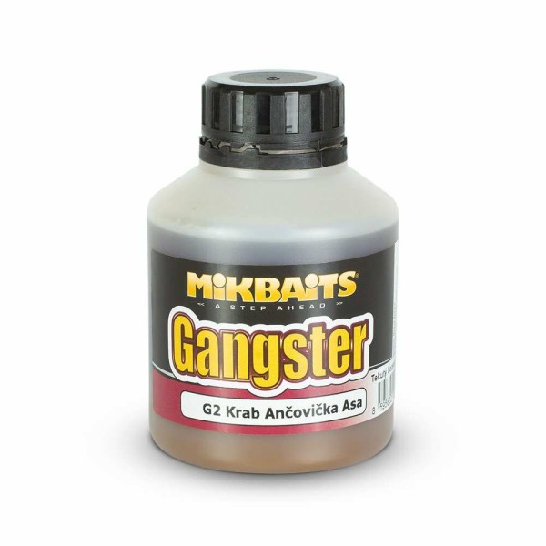 Mikbaits Gangster booster G2 Rák-Szardínia-ASA 250 ml