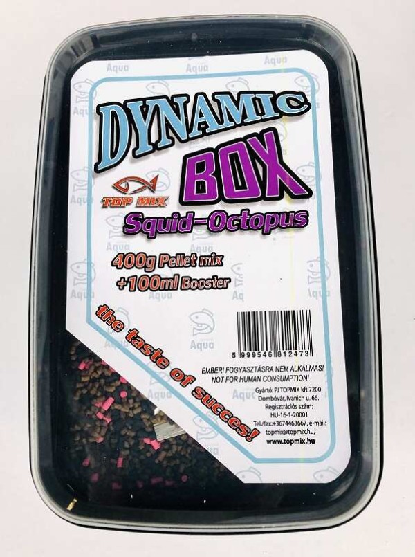 Top Mix DYNAMIC Pellet Box Squid- Octopus 500 g+100 g